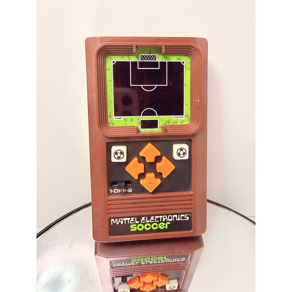 Vintage 1978 Mattel Electronics SOCCER Handheld Game - Tested & Working!